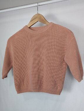 BABYSPROUTS 4T Dusty Rose Knit Sweater